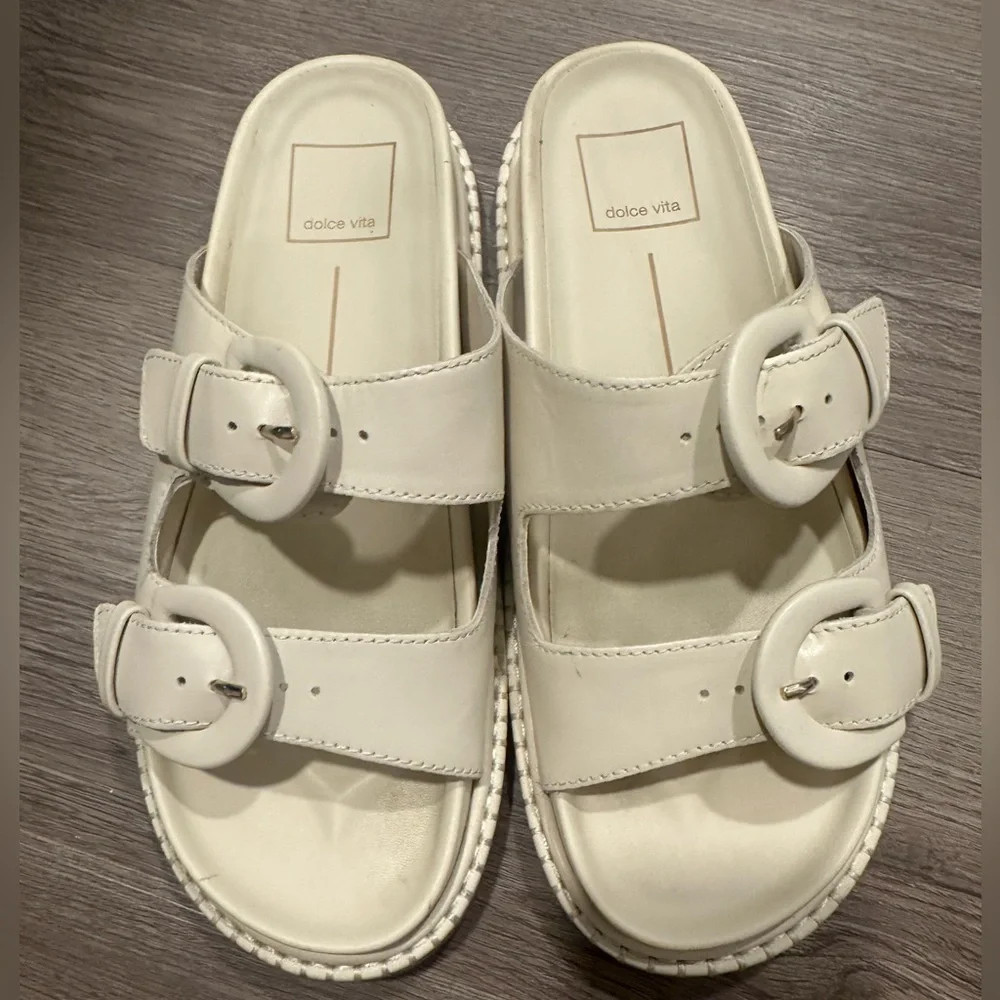 Dolce Vita Shauny Sandals Bone Leather